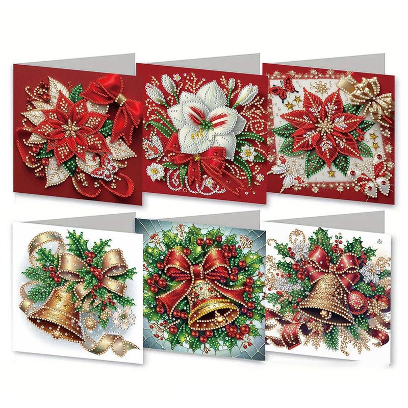 DIY Diamond Painting Halloween Christmas Cards Birthday Postcards Christmas Decoration Cards - Image 1